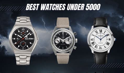 best wrist watch under 5000|best chronograph watches under 5000.